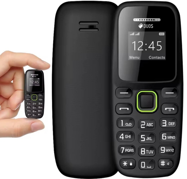 Najmniejszy Mały Mini Telefon L8star BM310| Nagrywanie |Modulator |czarny