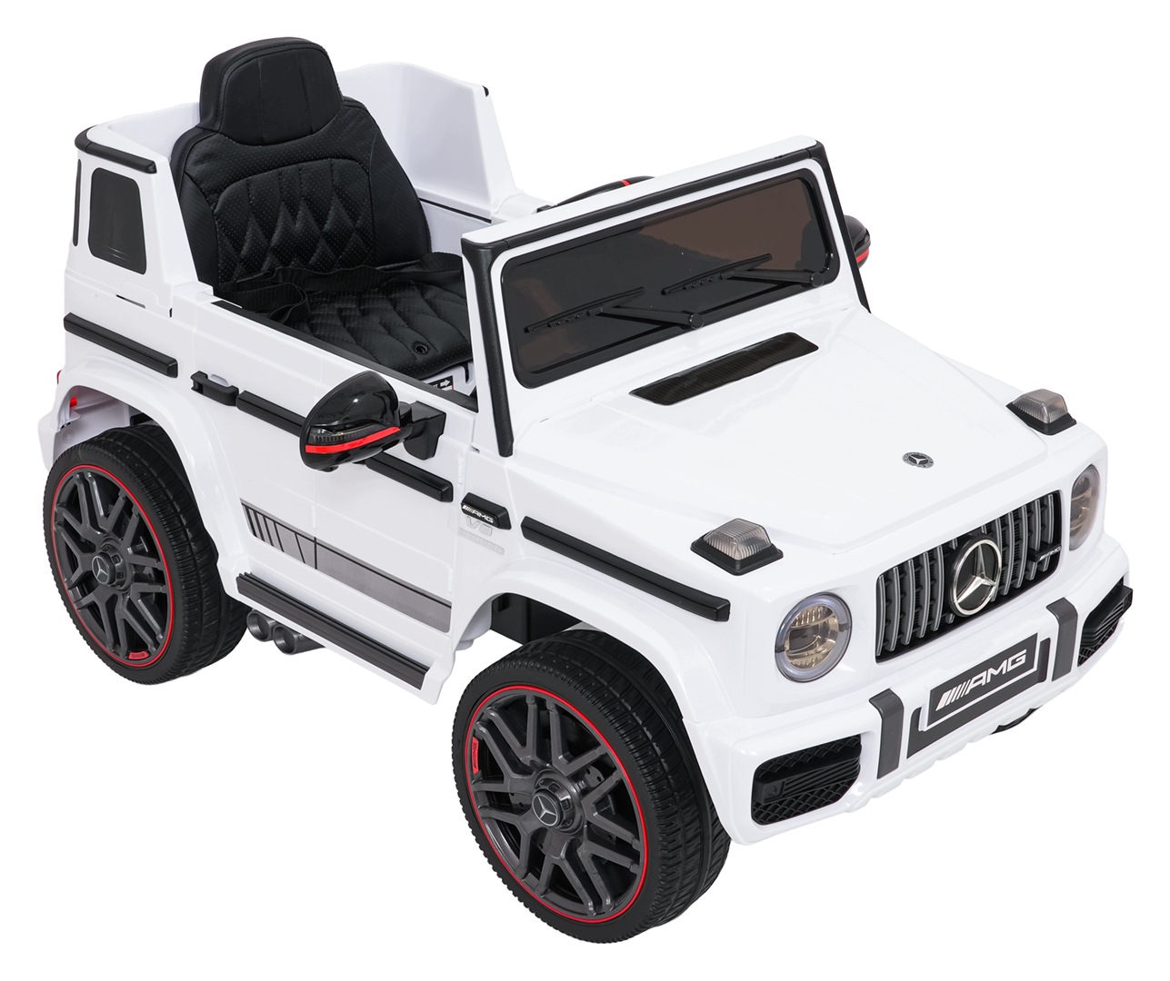 Auto Na Akumulator Mercedes G63 4x4 Lift 12V 9Ah 180 Watt Pilot Skóra Led