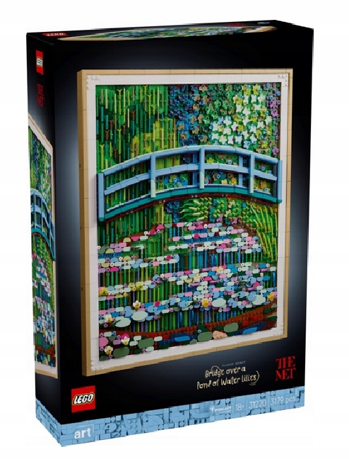 Lego 31220 Art Claude Monet Most Přes Rybník S Lekníny