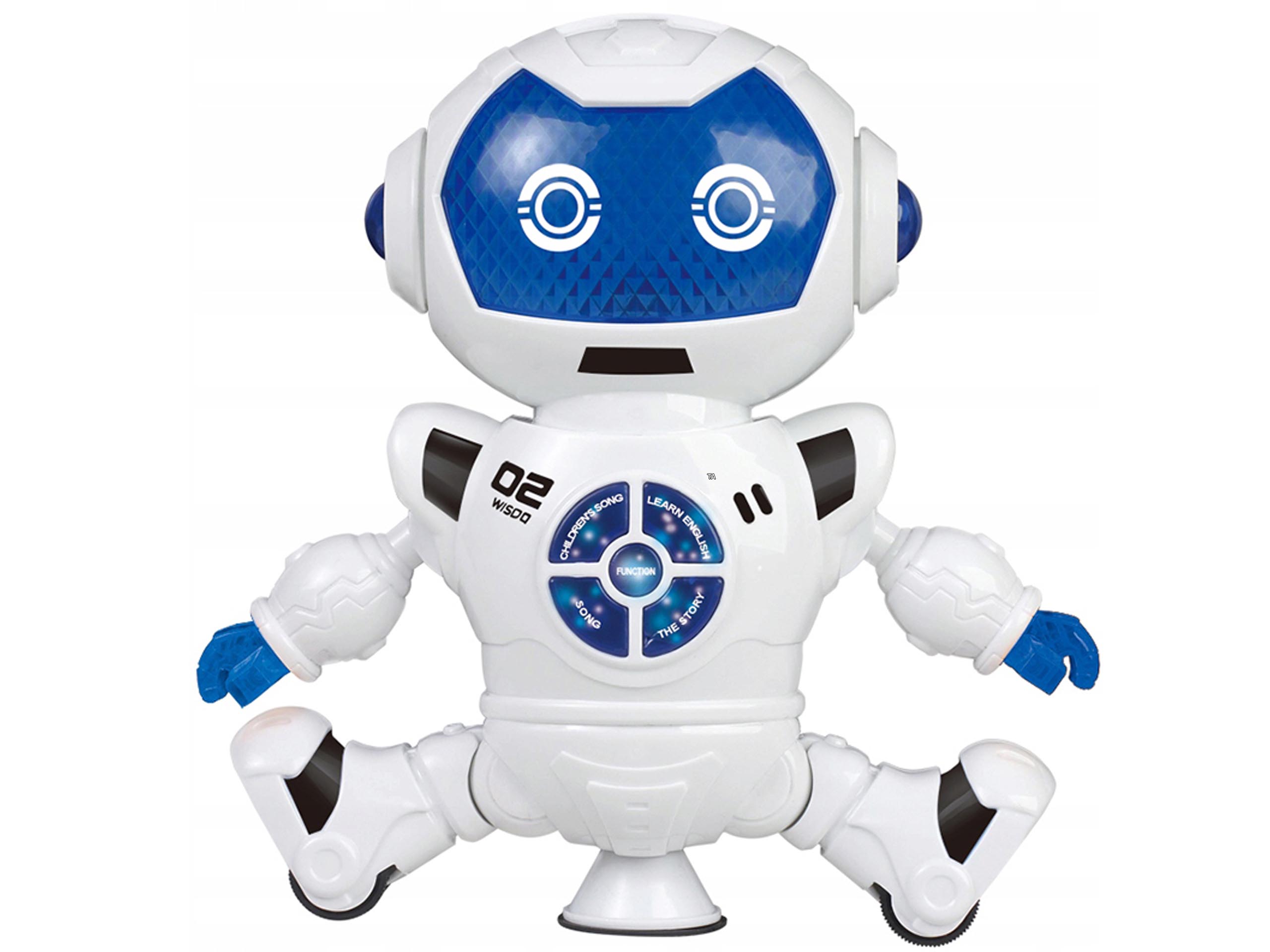 ROBOT TAŃCZĄCY OPOWIADA BAJKI UCZY SŁÓWEK ŚWIECI Rodzaj do programowania i kodowania