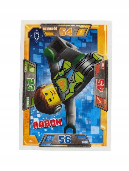 Karta Lego Nexo Knights Seria 1 Numer 021