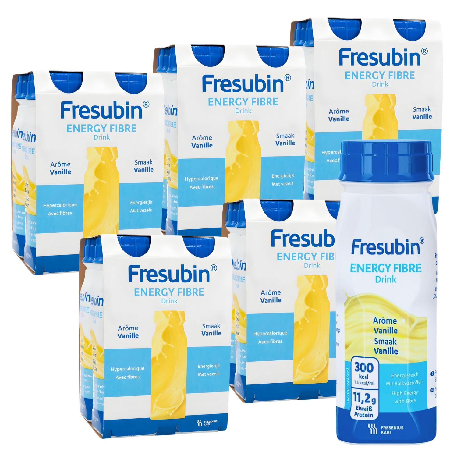 20x200ml Fresubin Energy Fibre Drink Vanilla napój smak waniliowy