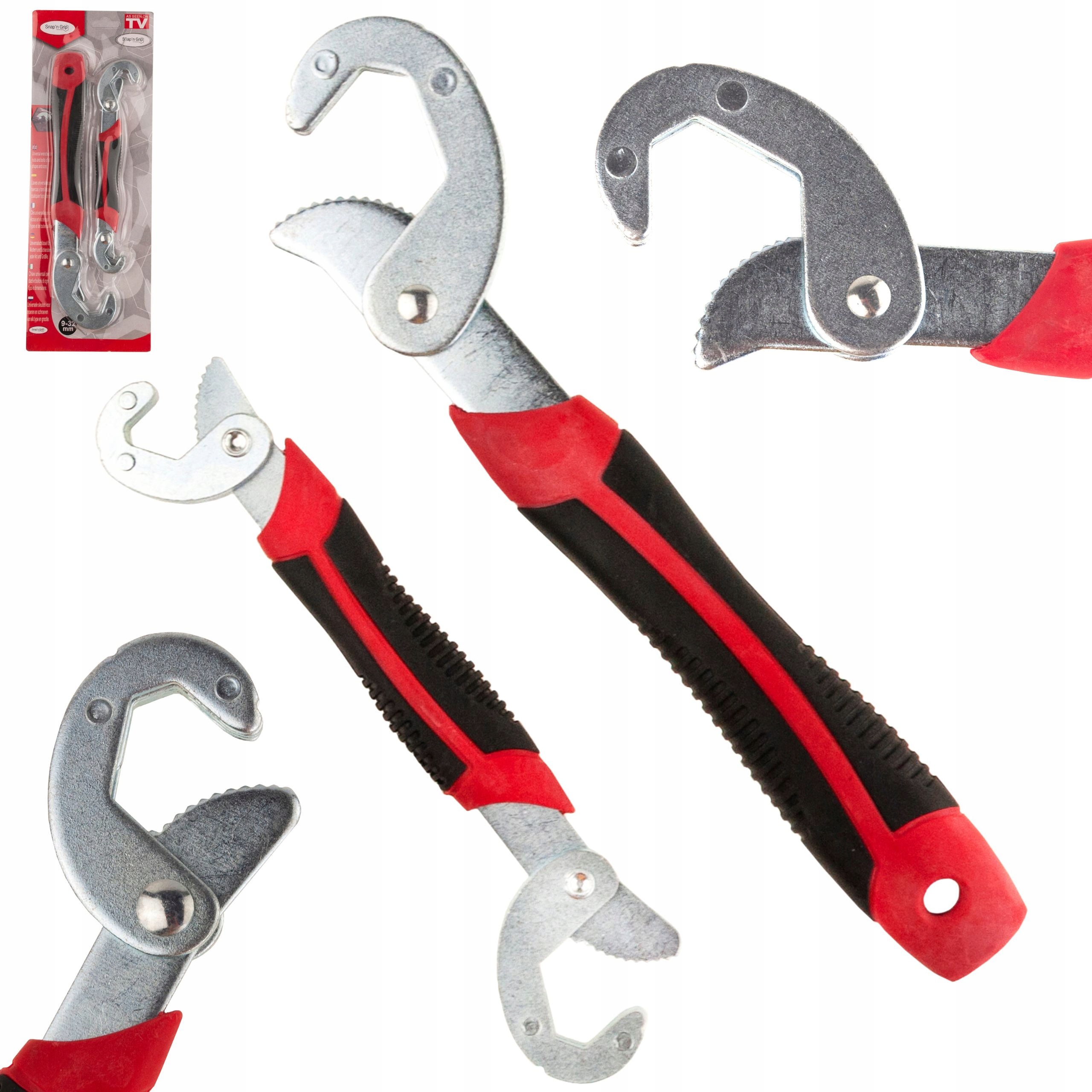 Zestaw Kluczy Uniwersalne 9-32 mm Klucze Hakowe