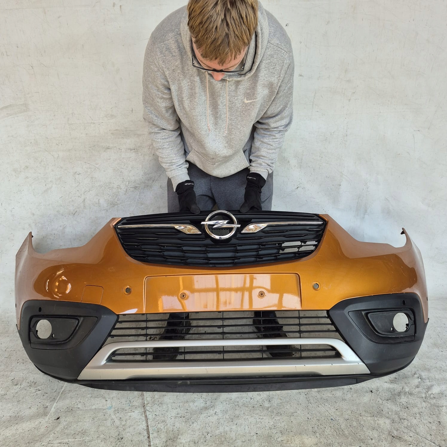 OPEL CROSSLAND X 17-20 bumper front front PDC