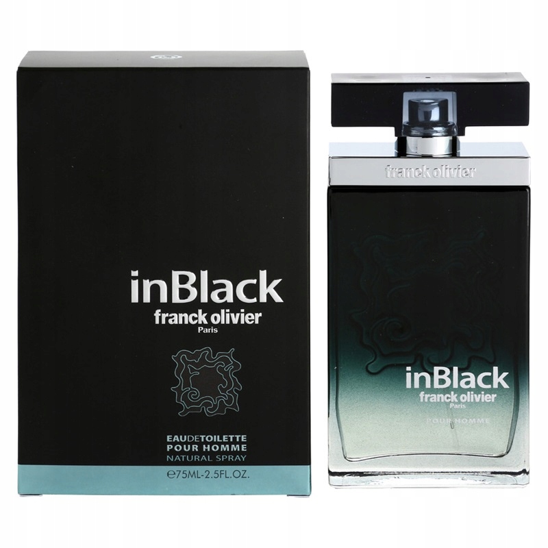 Franck Olivier In Black Pour Homme Edt 75 ML