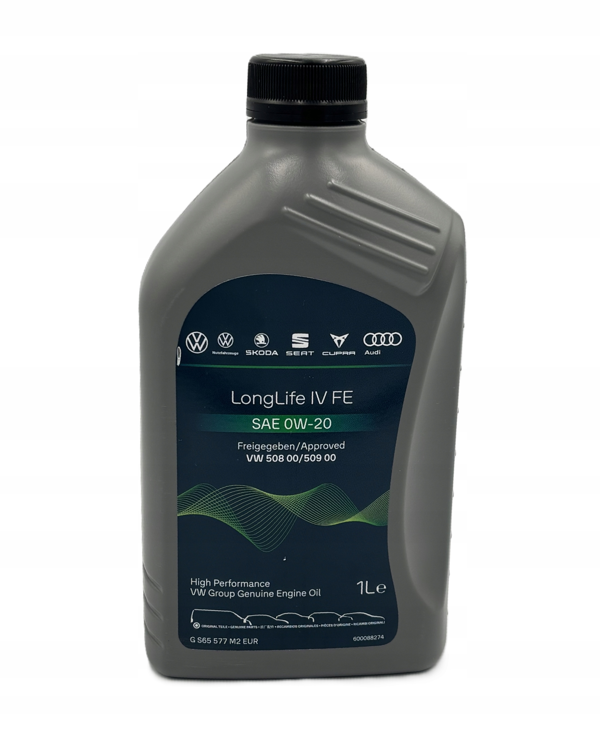 Olej Silnikowy 0W20 Vw Longlife IV Fe 1L 508 00/509 00 Vw Audi Skoda Seat
