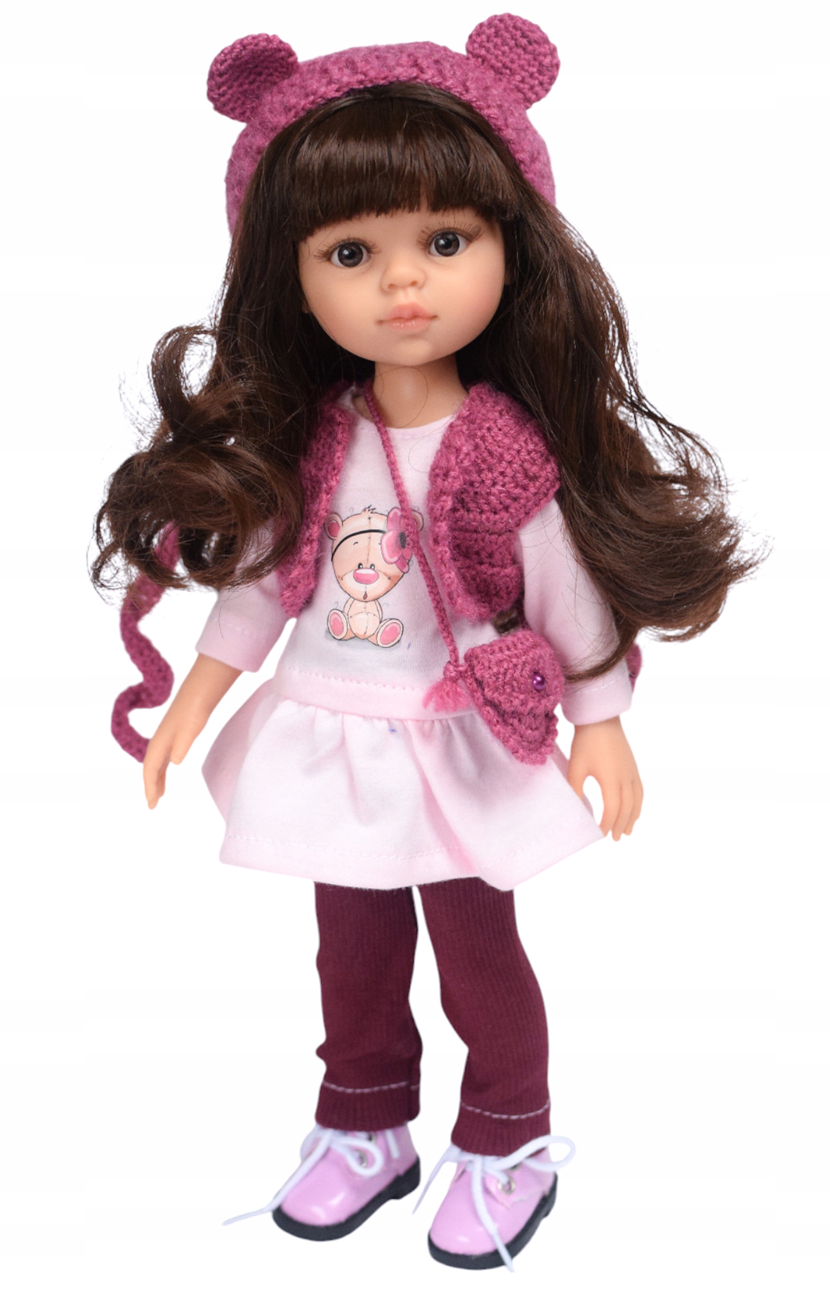 LALKA hiszpańska PAOLA REINA 32cm CAROL + ubranka, buciki +pudełko Bohater / Bajka brak