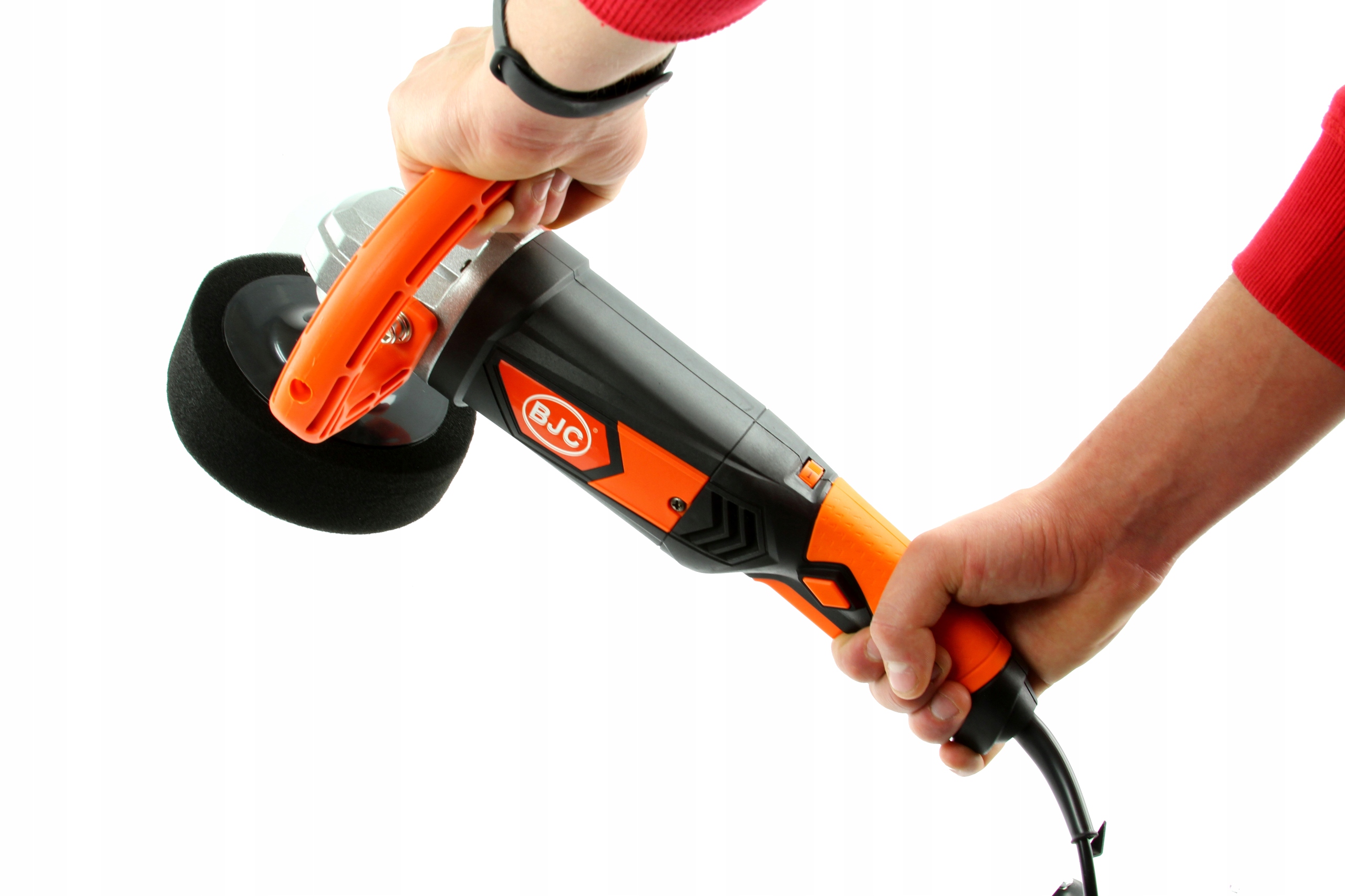 POLERKA SAMOCHODOWA SZLIFIERKA Z REGULACJĄ OBROTÓW + ZESTAW GĄBEK Zasilanie sieciowe