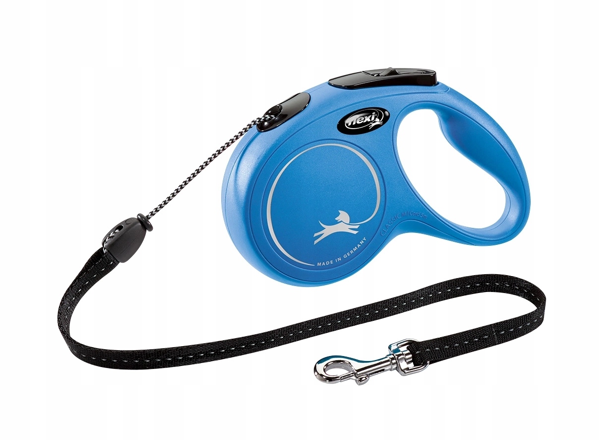 Flexi Vodítko Originální New Classic S lanko 8 m do 12 kg modrá