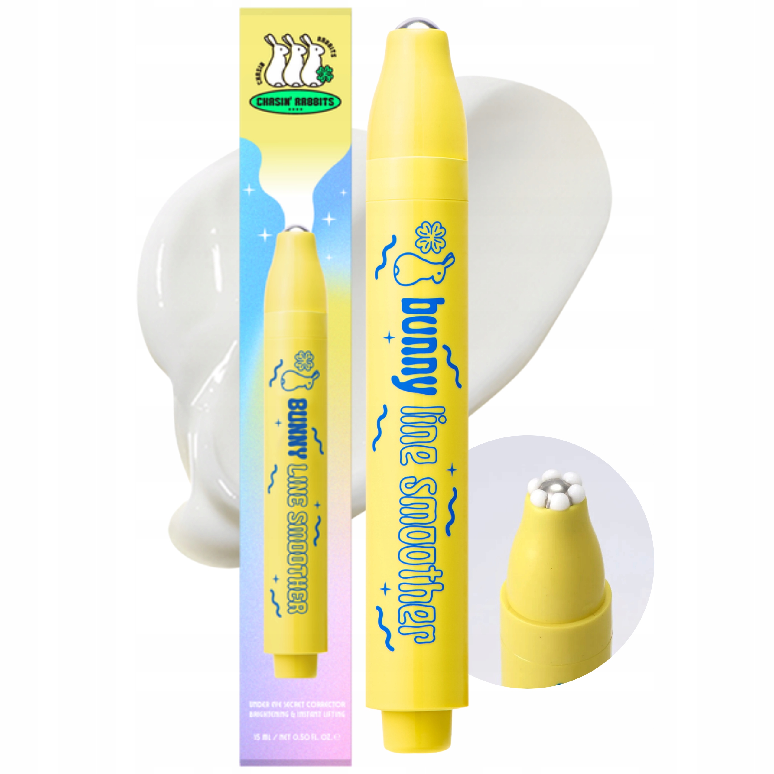 Oční krém proti vráskám Chasin' Rabbits Bunny Line Smoother 15 ml