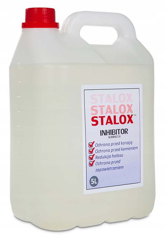 

Inhibitor Korozji 5L Płyn Co Stalox 250L 1:50