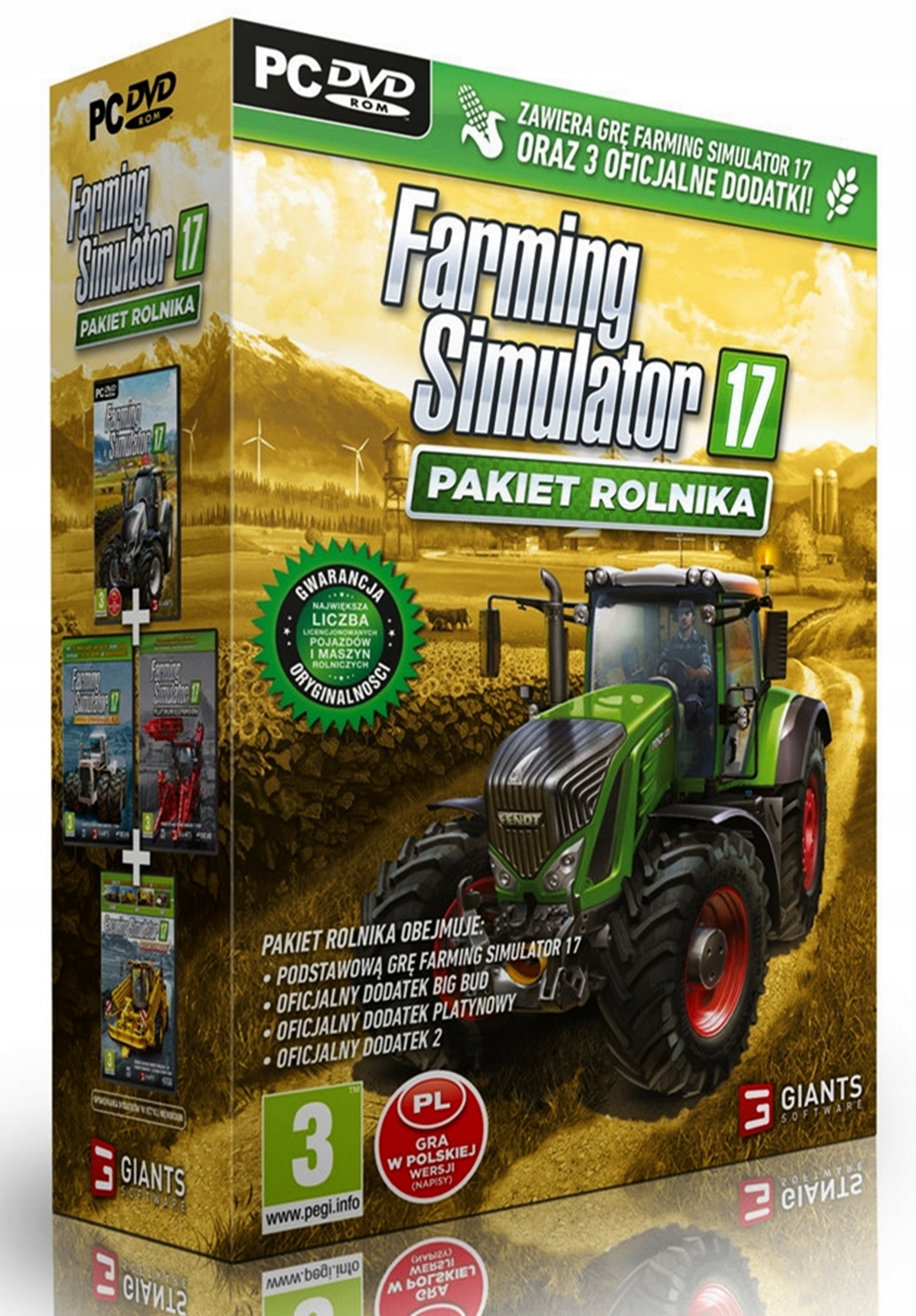 FARMING SIMULATOR 17 SYMULATOR FARMY 2017 PC PL