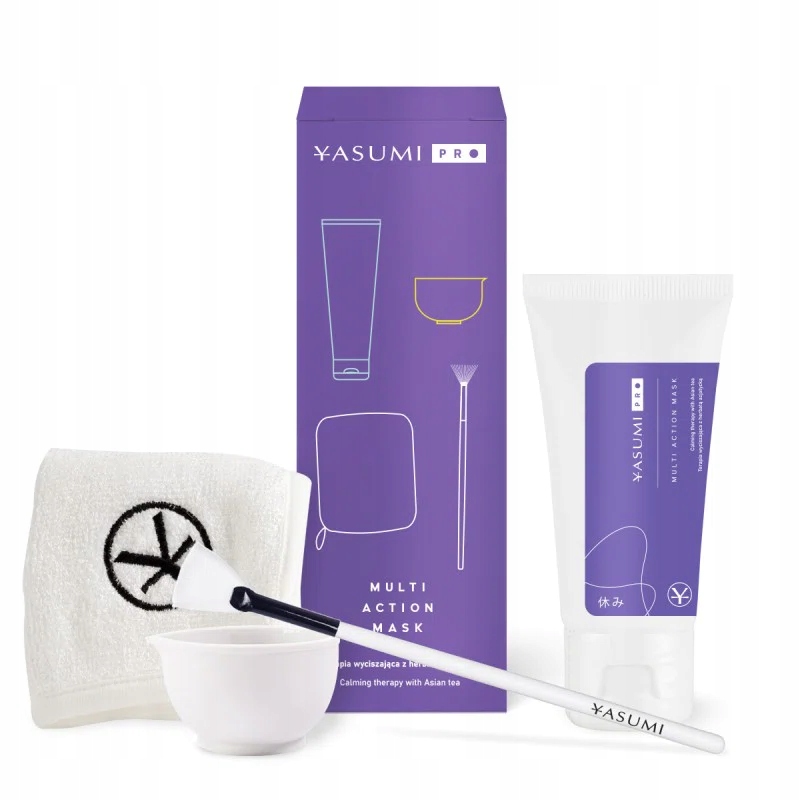 Terapia wyciszająca z herbatą azjatycką – Multi Action Mask
