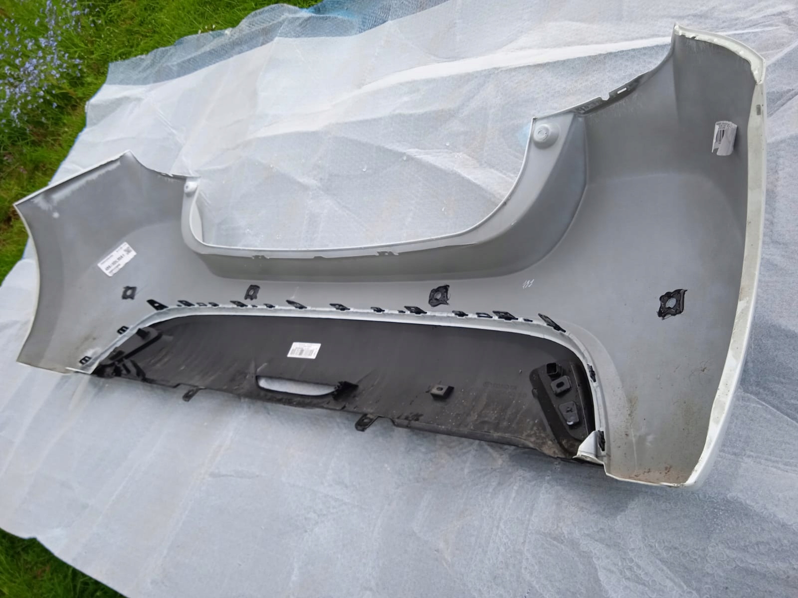 bumper rear part rear TOYOTA YARIS IV 20