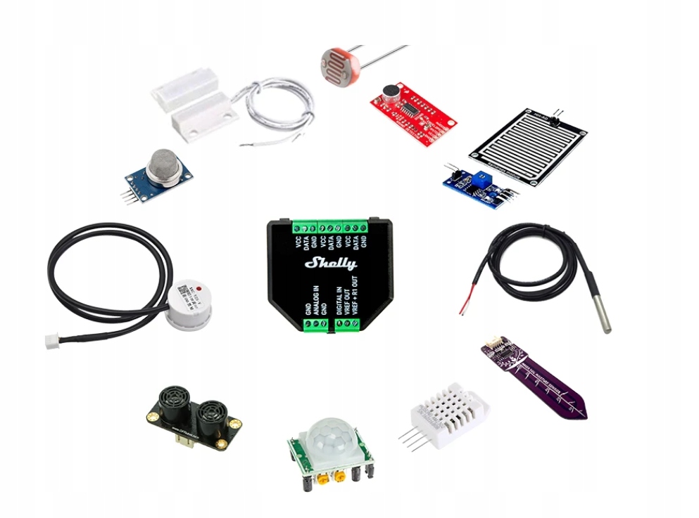 Shelly Plus Add-on moduł do czujników dla Shelly Kod producenta 3800235266427