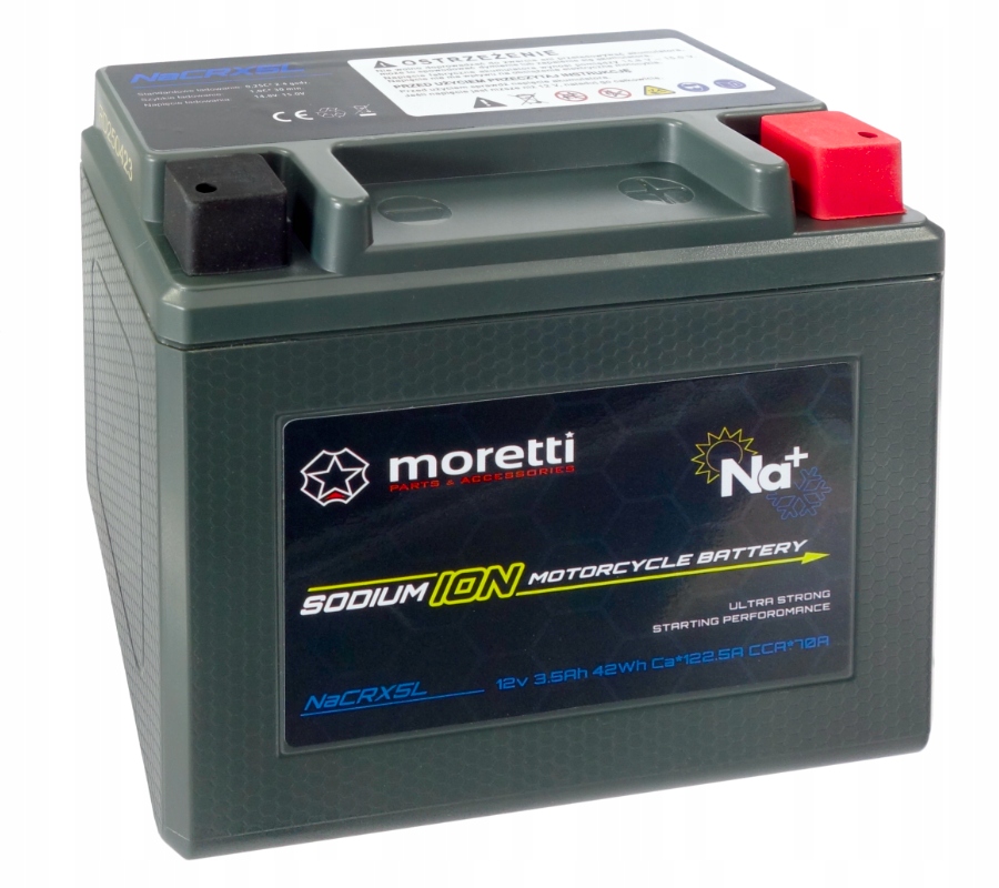 Akumulator sodowo jonowy NaCRX5L Moretti