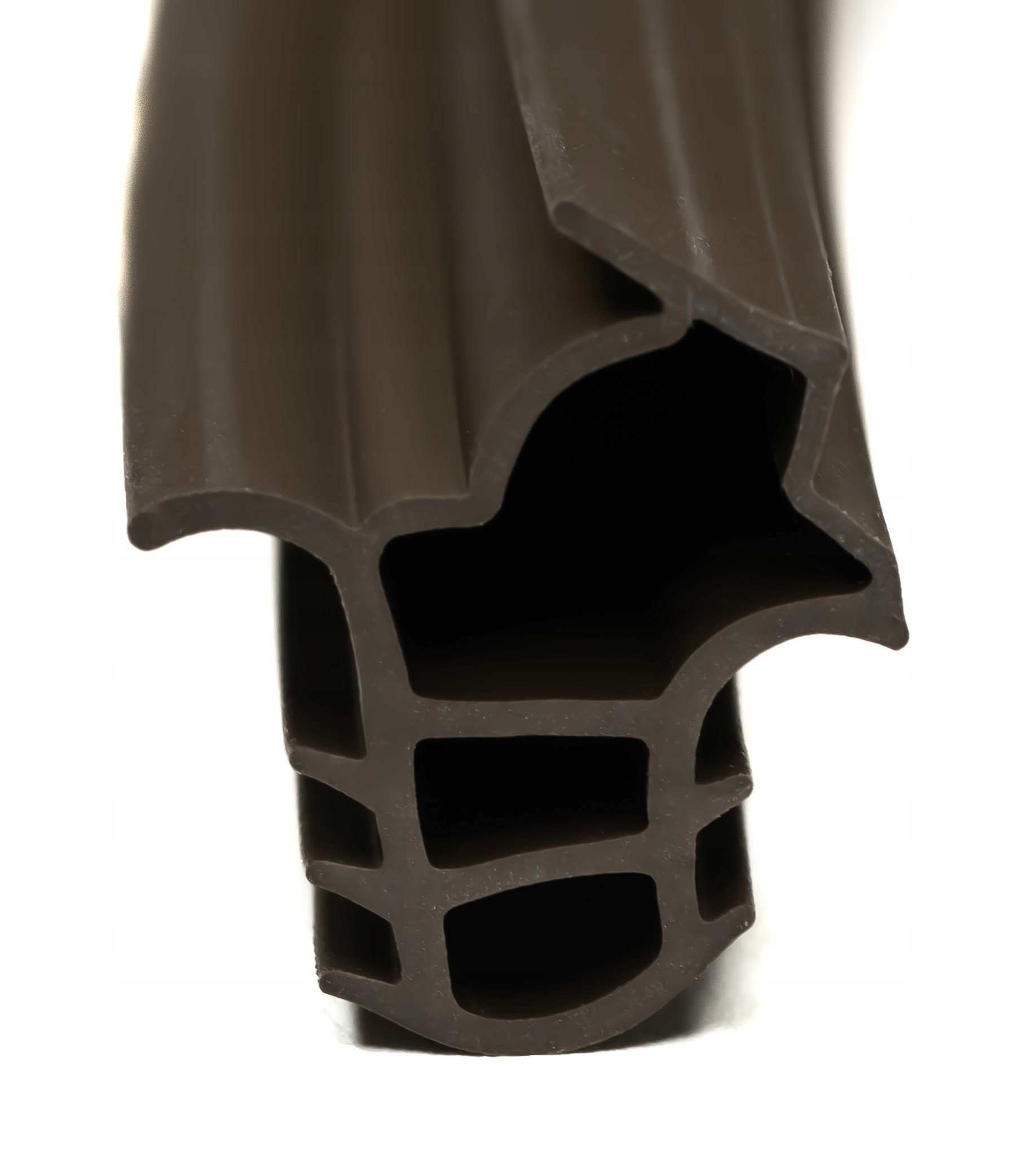 USZCZELKA DO METALOWEJ OŚCIEŻNICY PROGU BRĄZ RUSTYKALNY WYSOKA Długość 100 cm