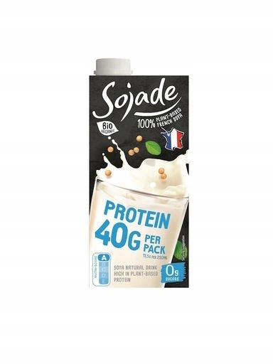 Levně 3x Sójový Vysokoproteinový Nápoj Přírodní Bez Cukru Bio 750 ml Sojade