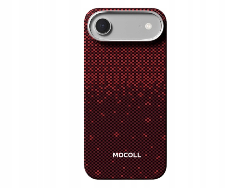 Etui Mocoll Bulletproof Aramid Picking Blossoms do iPhone 17 Air Czerwony