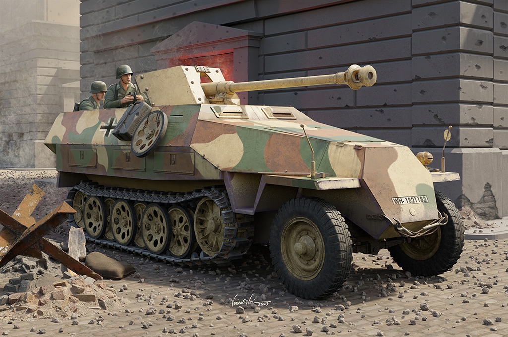 Sd.Kfz 251/22D Trumpeter 00943 měřítko 1/16