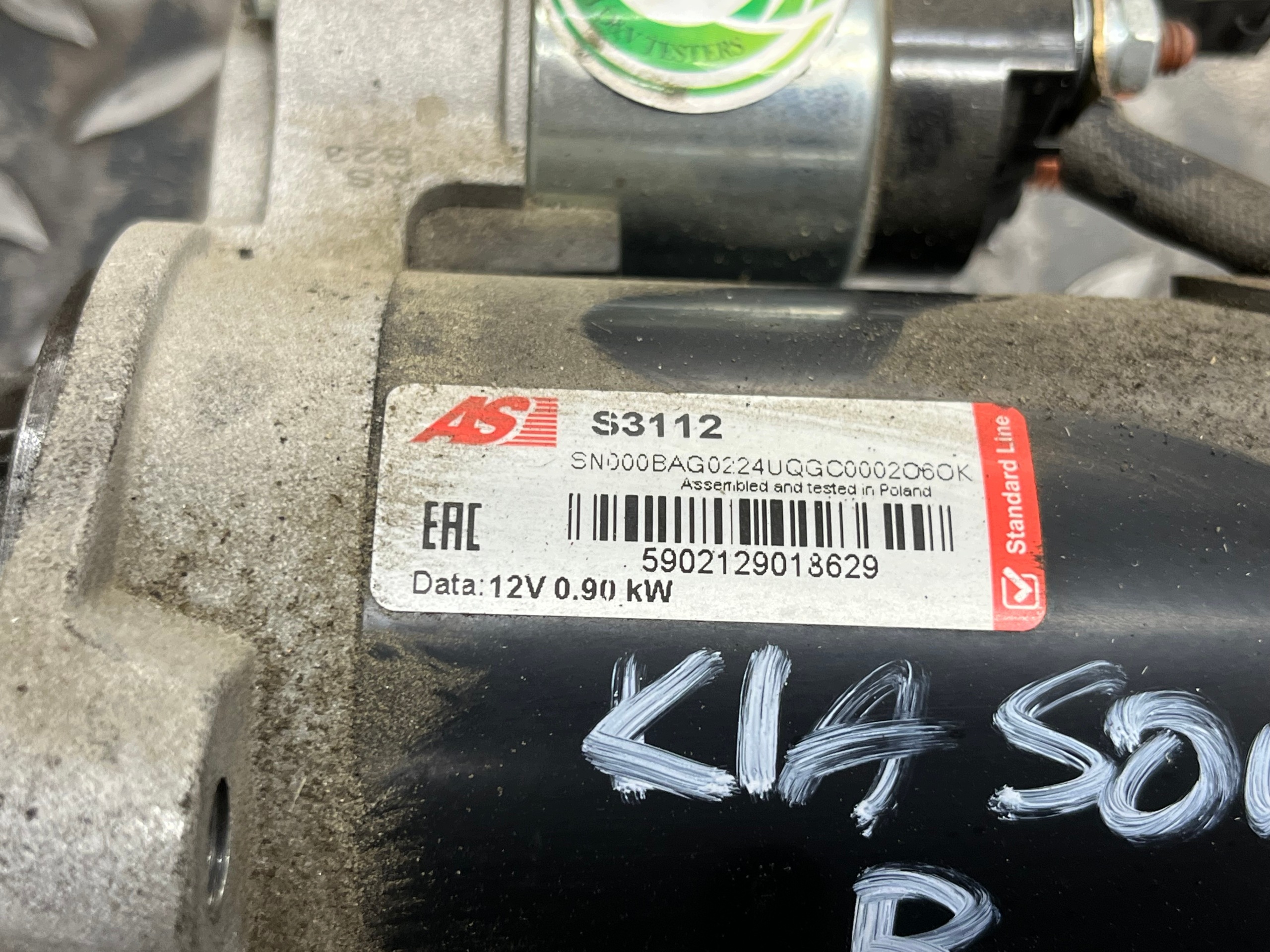 starter KIA SOUL