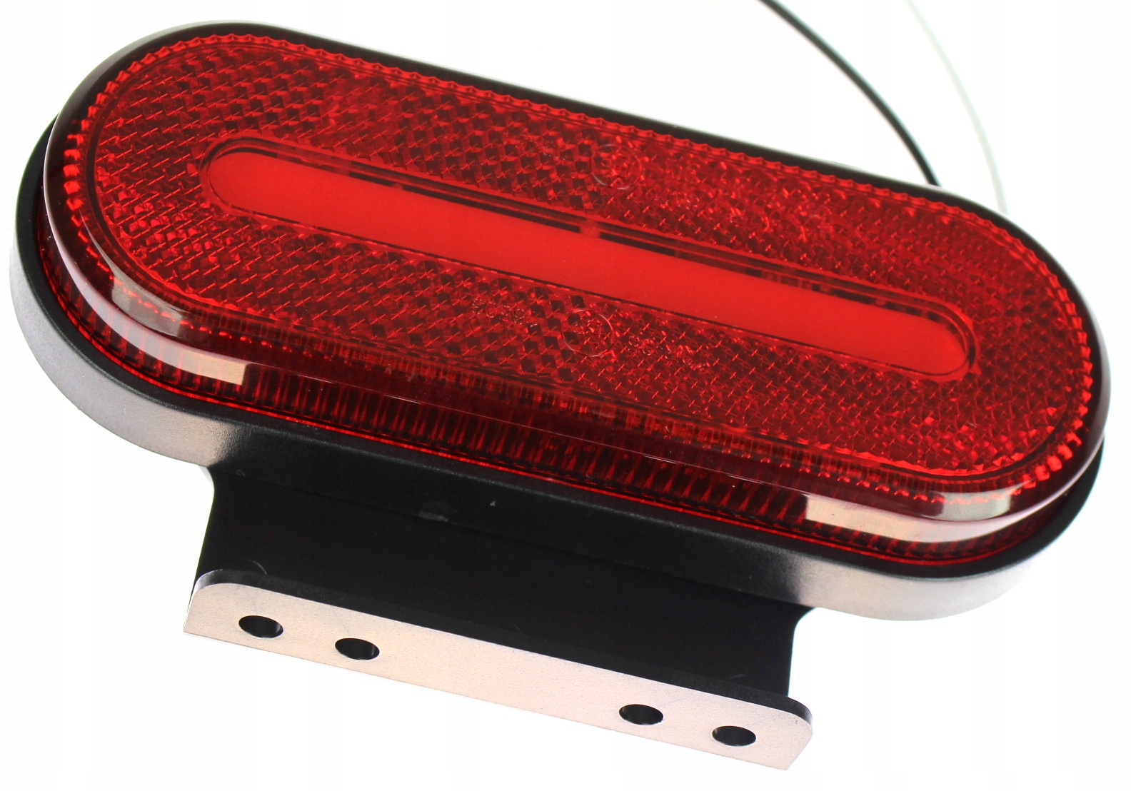 OBRYSÓWKA LED NEON LAMPA OBRYSOWA CZERWONA UCHWYT Strona zabudowy tylne lewe tylne prawe uniwersalne