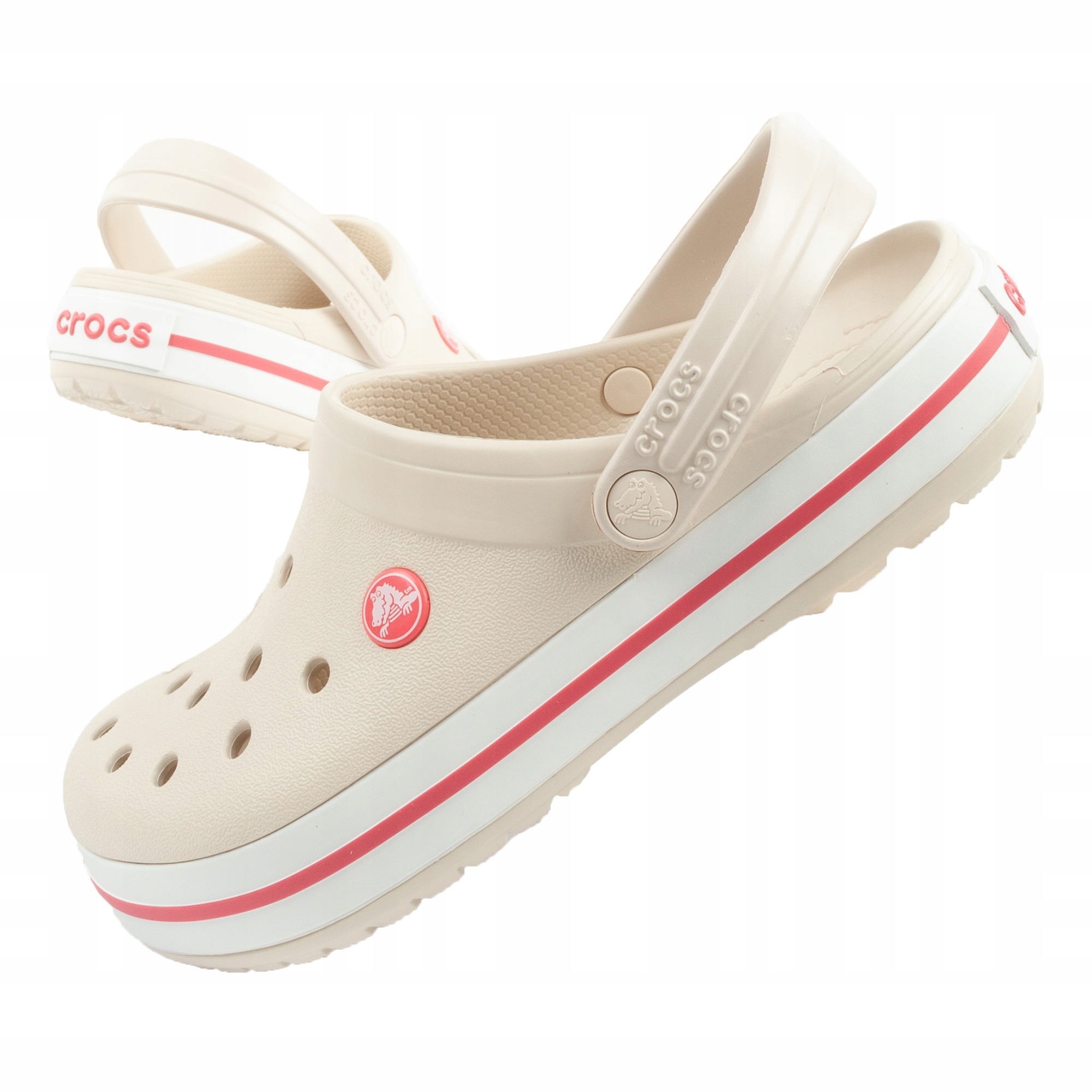 Dámské sandály Crocs Crocband vel. 37-38 módní pohodlné béžové