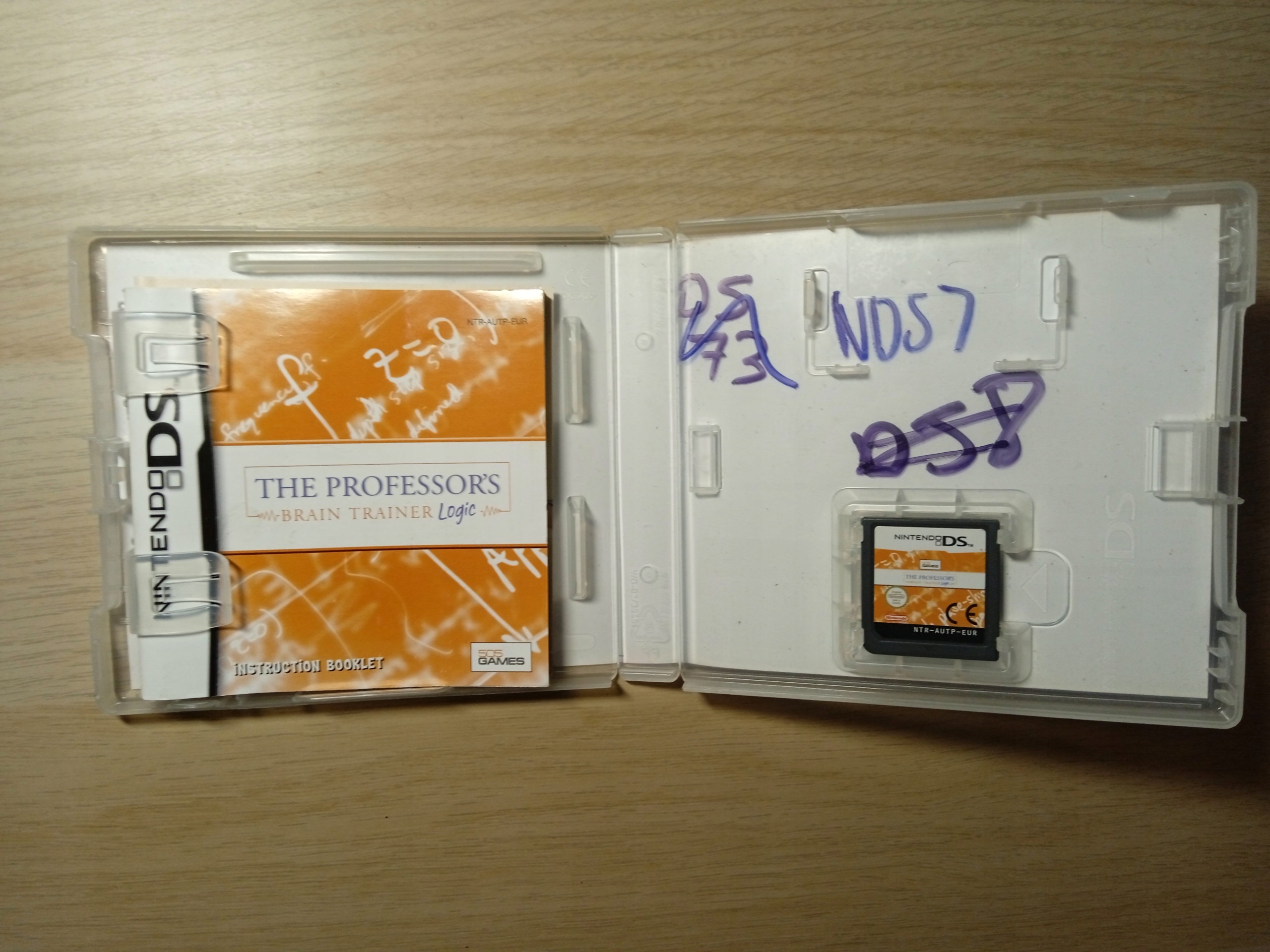 The Professor's Brain Trainer Logic - Nintendo DS Producent Nintendo