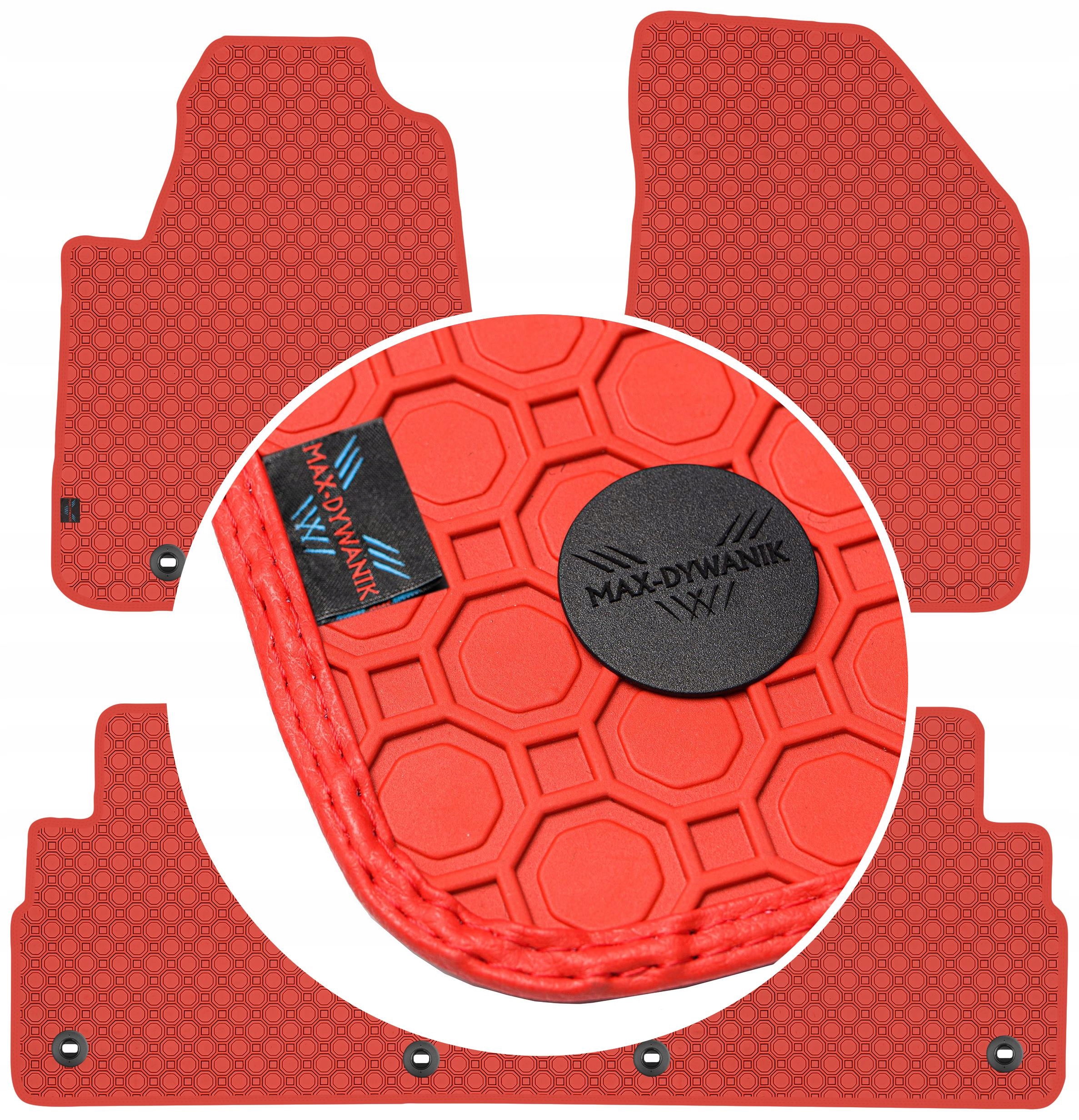 Lexus Rx II 2004-2008 Koberce Červené
