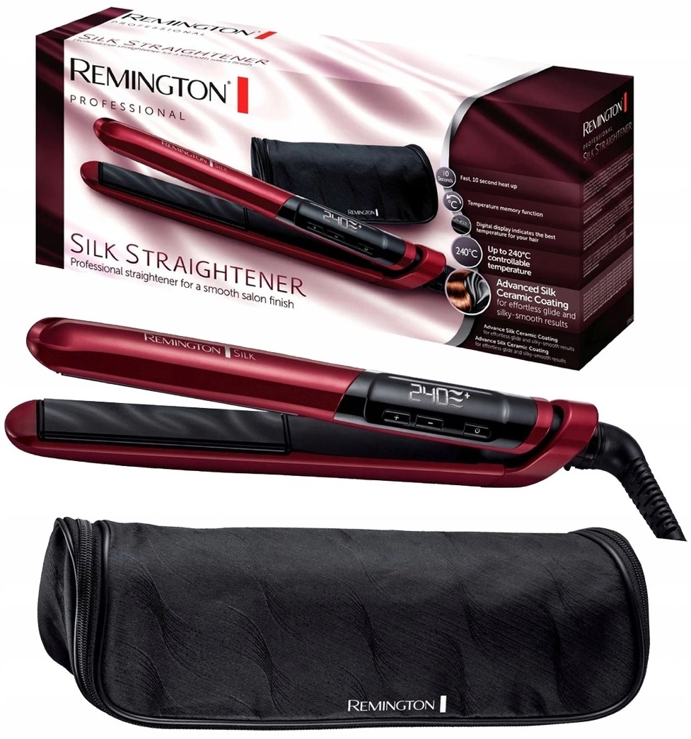 Prostownica Do Włosów Remington S9600 Silk-Zdjęcie-0