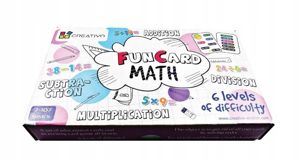 FUN CARD MATH CREATIVO
