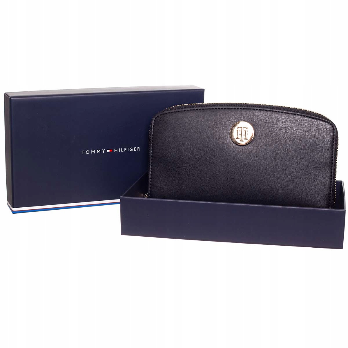 Tommy Hilfiger Dámská Peněženka Chic Large Příliš Černá