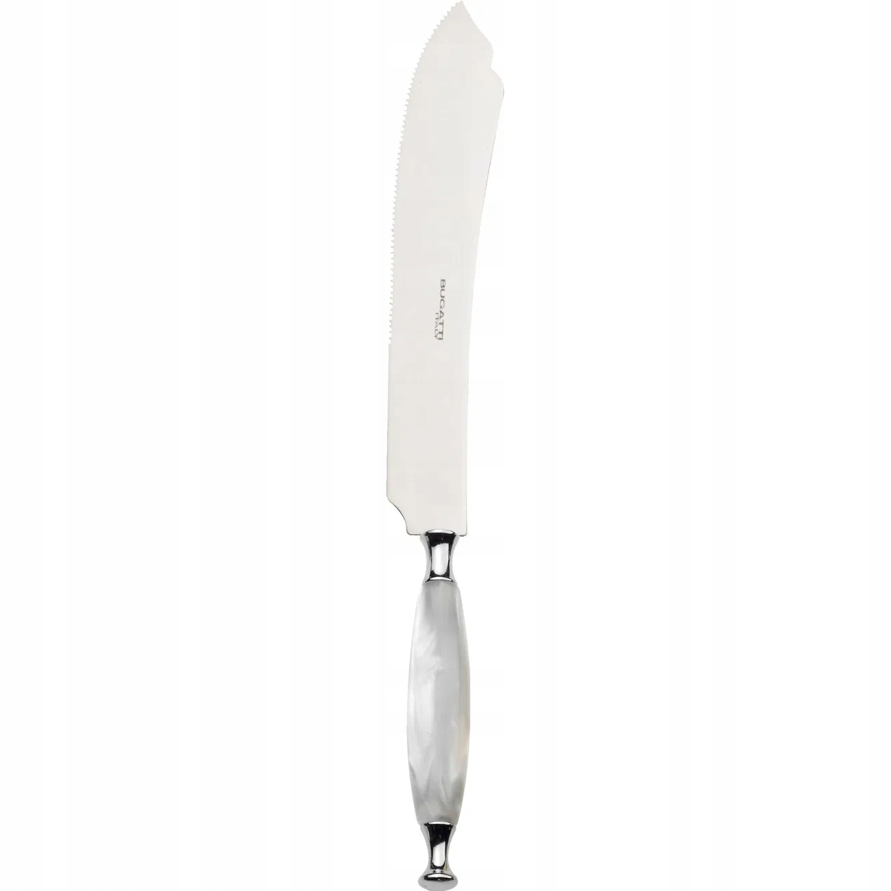 Bugatti Country 25,5 cm bílý nůž na moučníky z z nerezové oceli