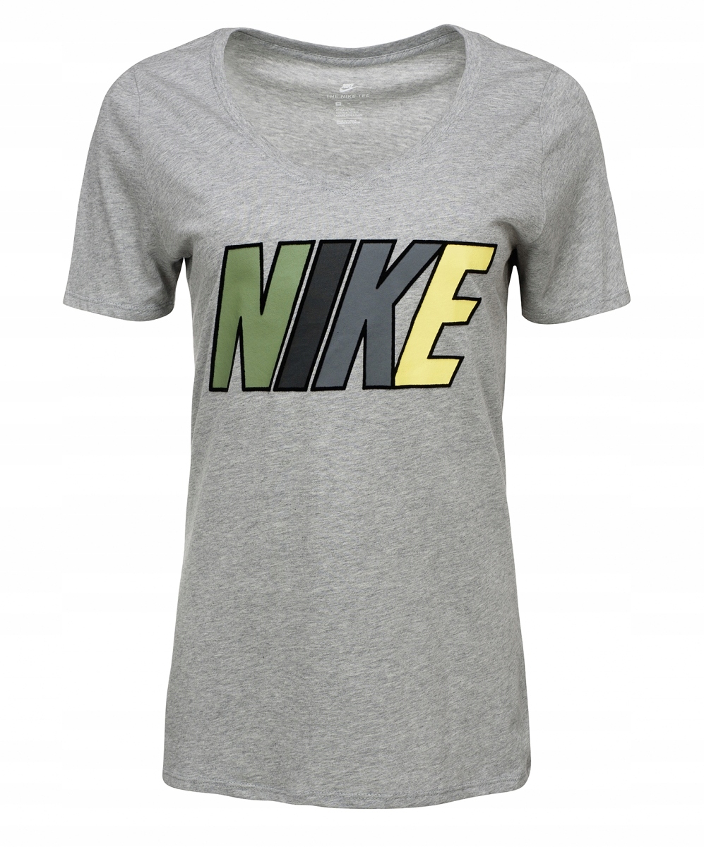 

Nike damska koszulka t-shirt szary 384775-063 S