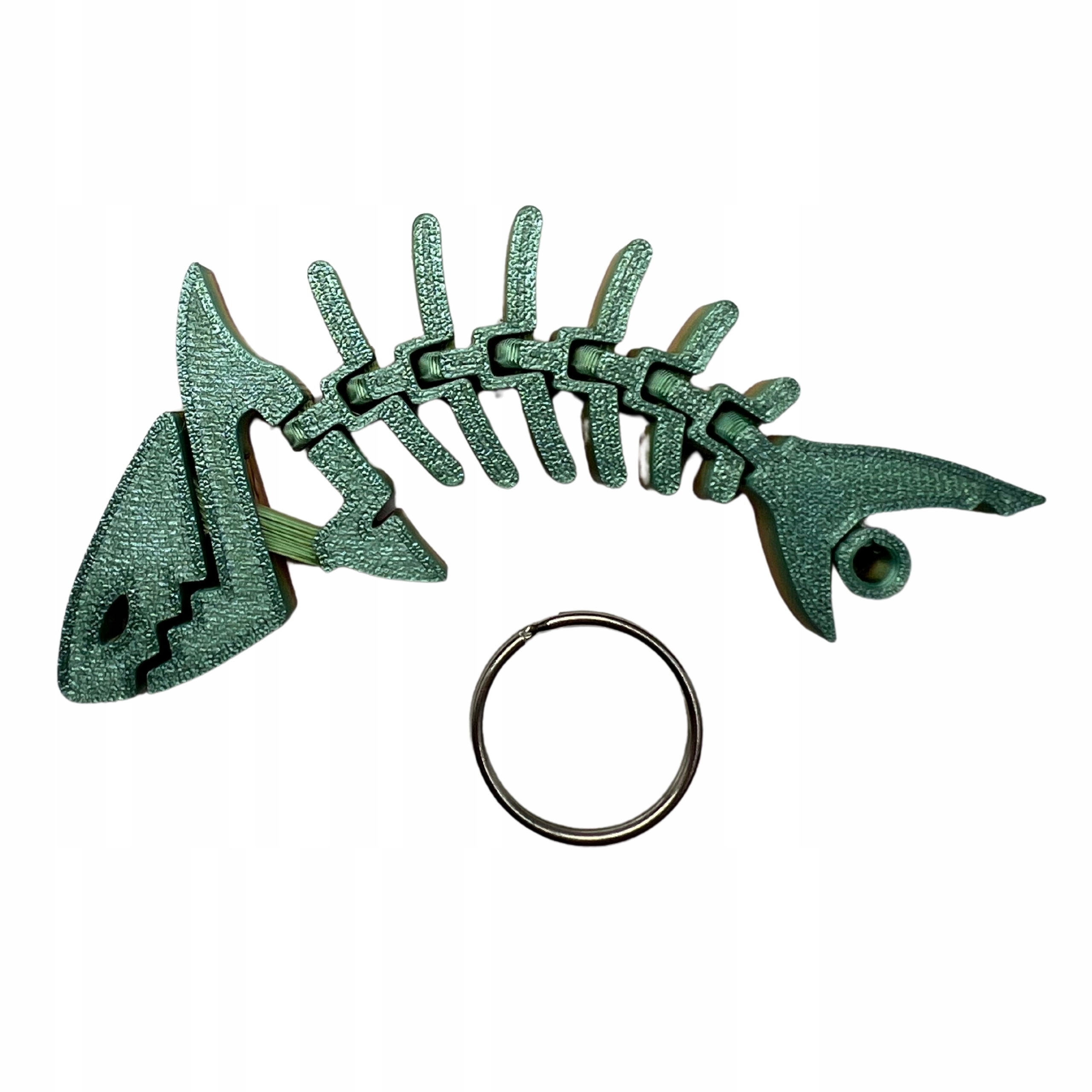 ZAWIESZKA BRELOK FLEXI REKIN KOLOR RAINBOW KEYRAMBIT TIKTOK Materiał plastik