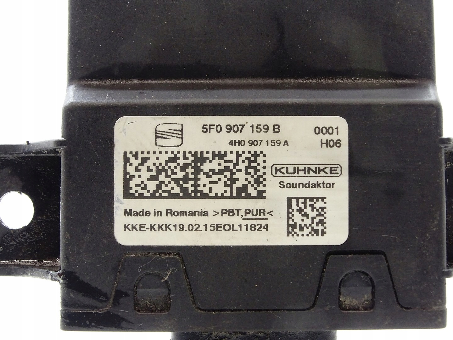 module control unit DZWIEKU SEAT LEON III CUPRA 5F0907159B