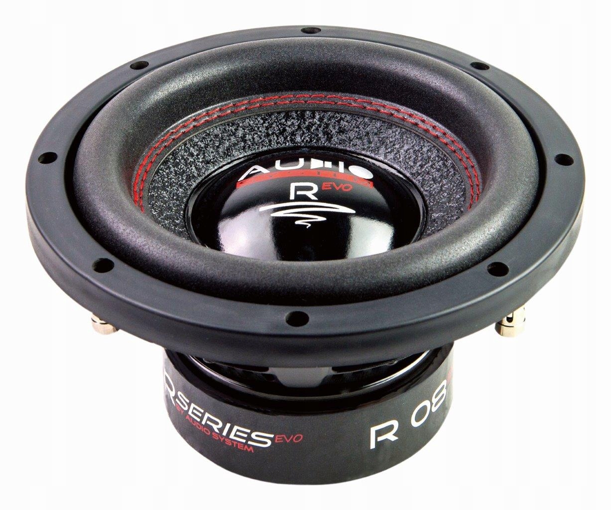Audio System R 08 Evo automobilový basový reproduktor Subwoofer 200 mm 2 x 4 Ohm