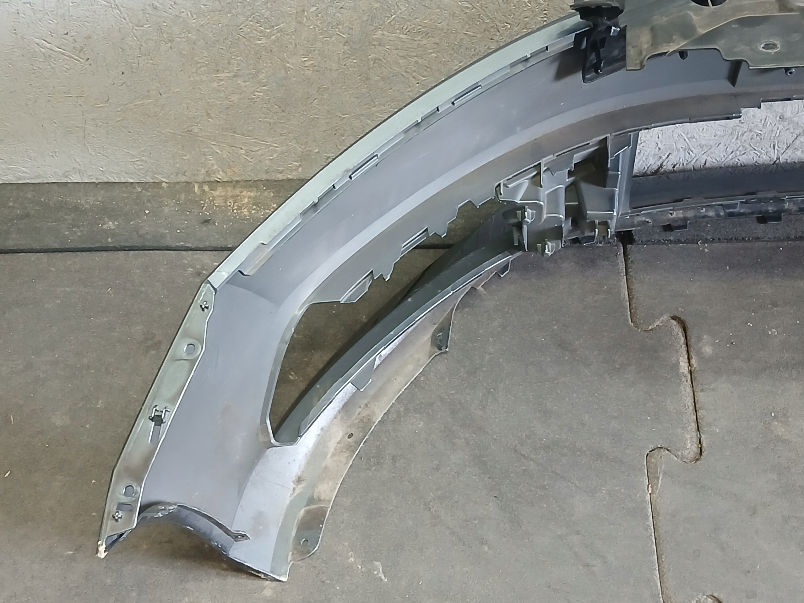 bumper front SKODA FABIA III 3 LIFT 6V