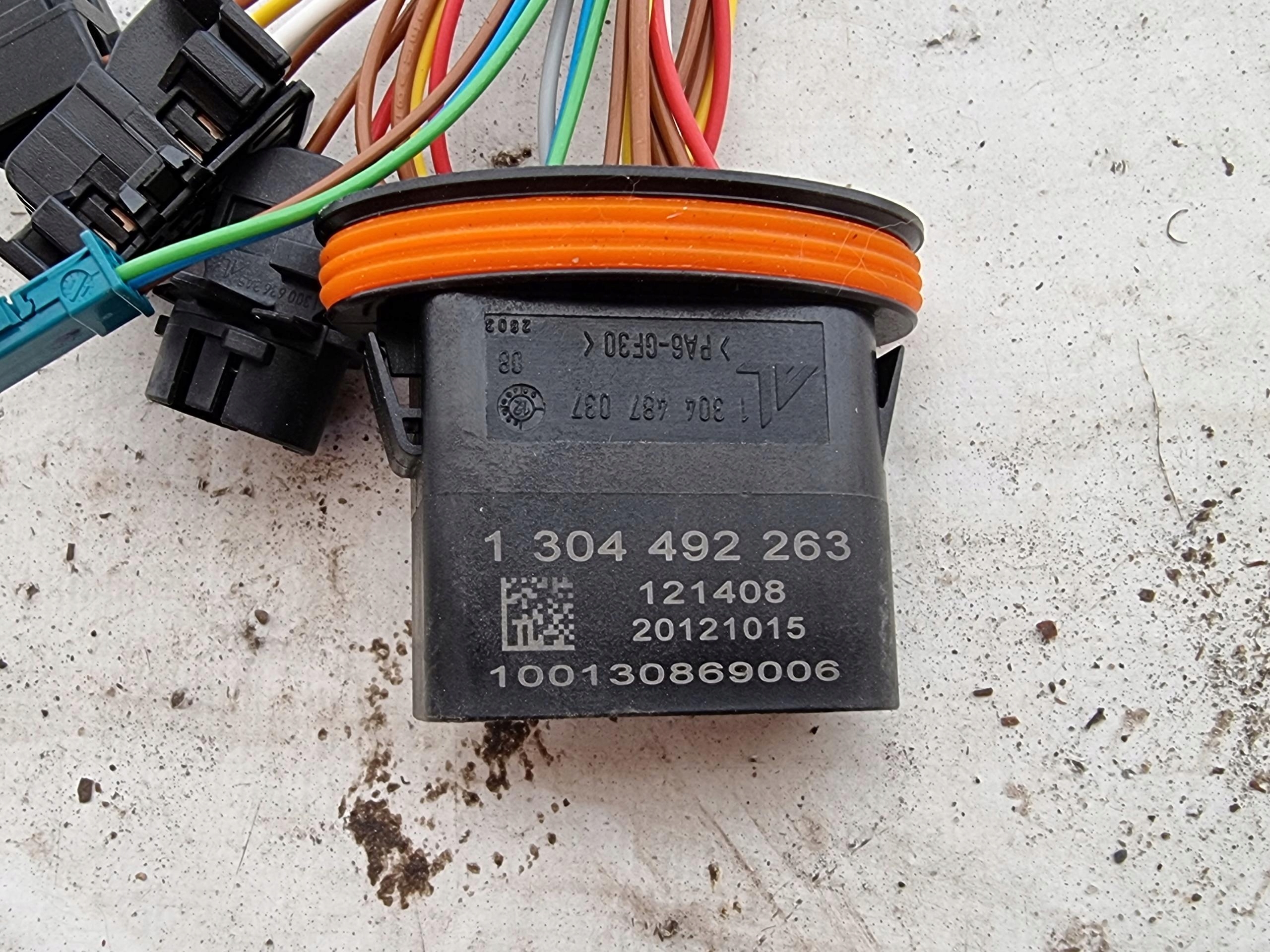 SKODA OCTAVIA III 12-> bundle wiring REFLEKTORA lights front 1304492263