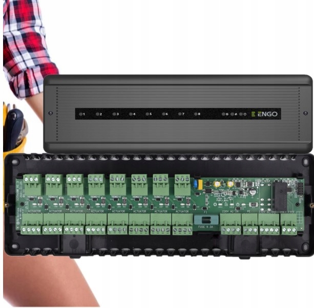 Centrálna Lišta Podlahového Vykurovania Engo