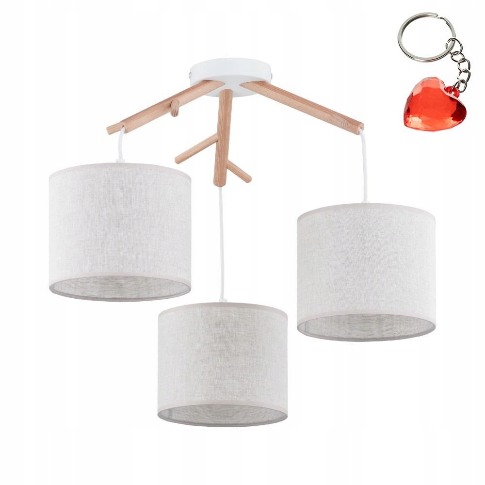 Závěsná lampa Albero Linen 6556 Tk Lighting