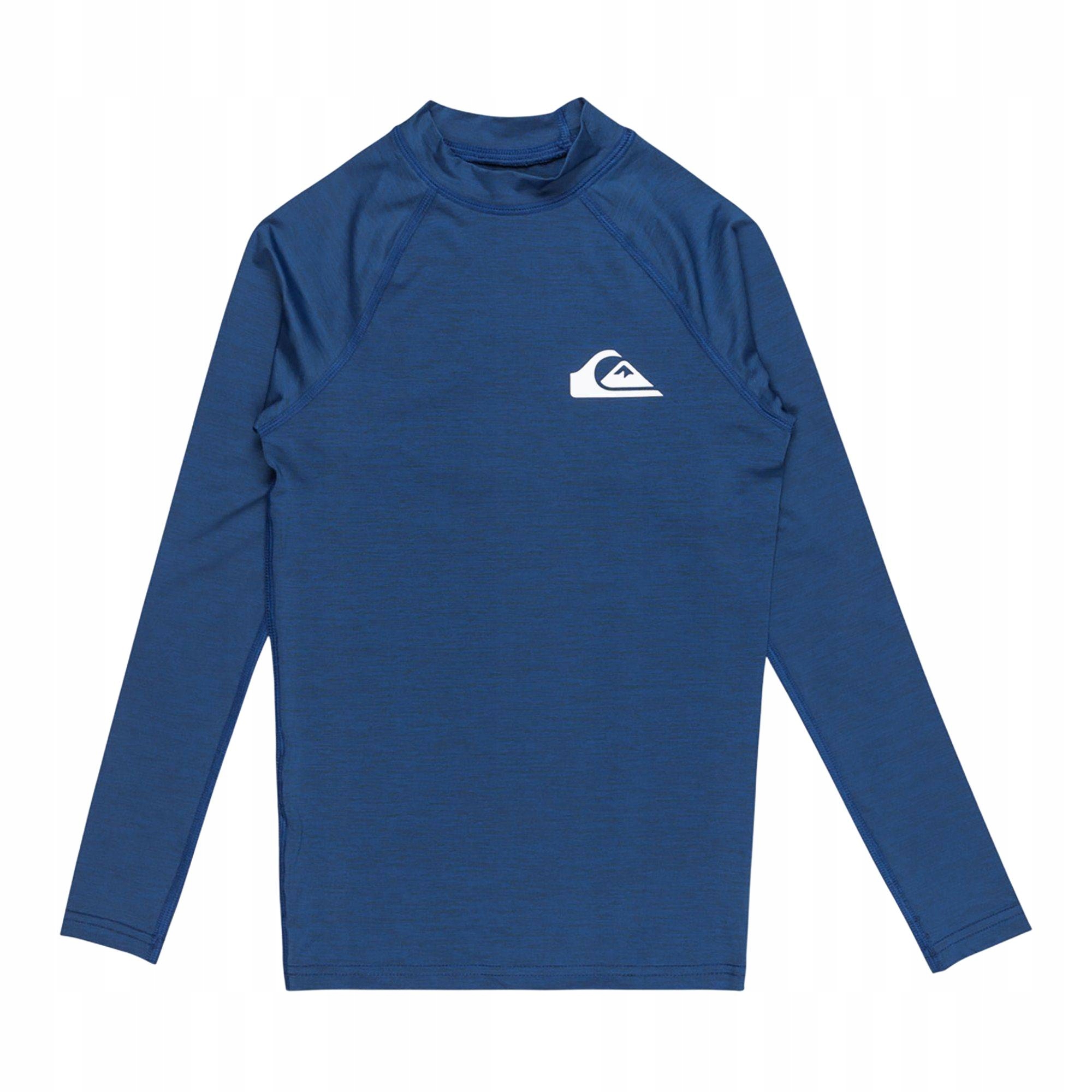Longsleeve do pływania dziecięcy Quiksilver Everyday UPF50 blue heather XL