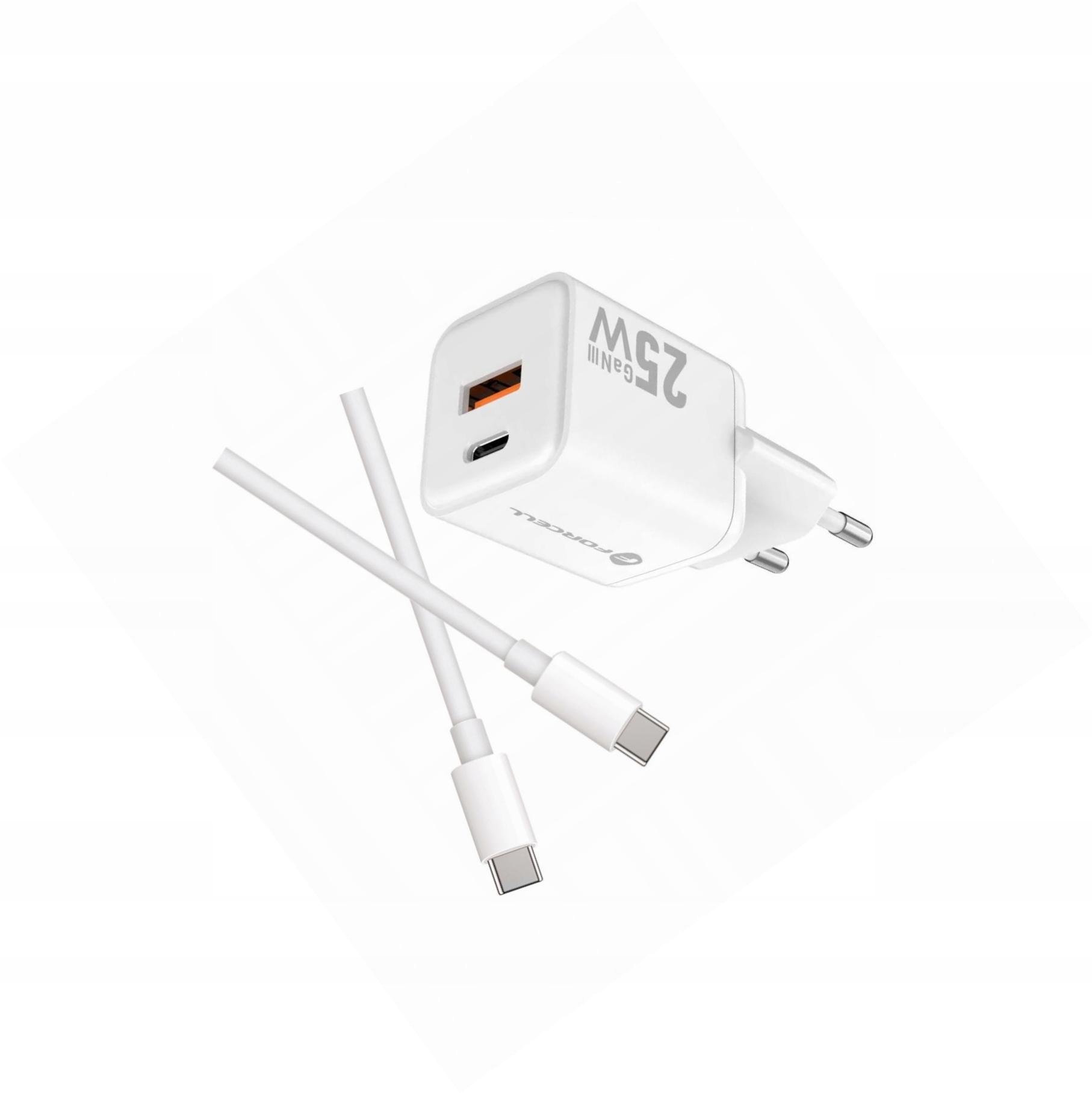 Szybka ładowarka Gan 25W z kablem Usb-c do Samsung Galaxy S20 Fe 5G