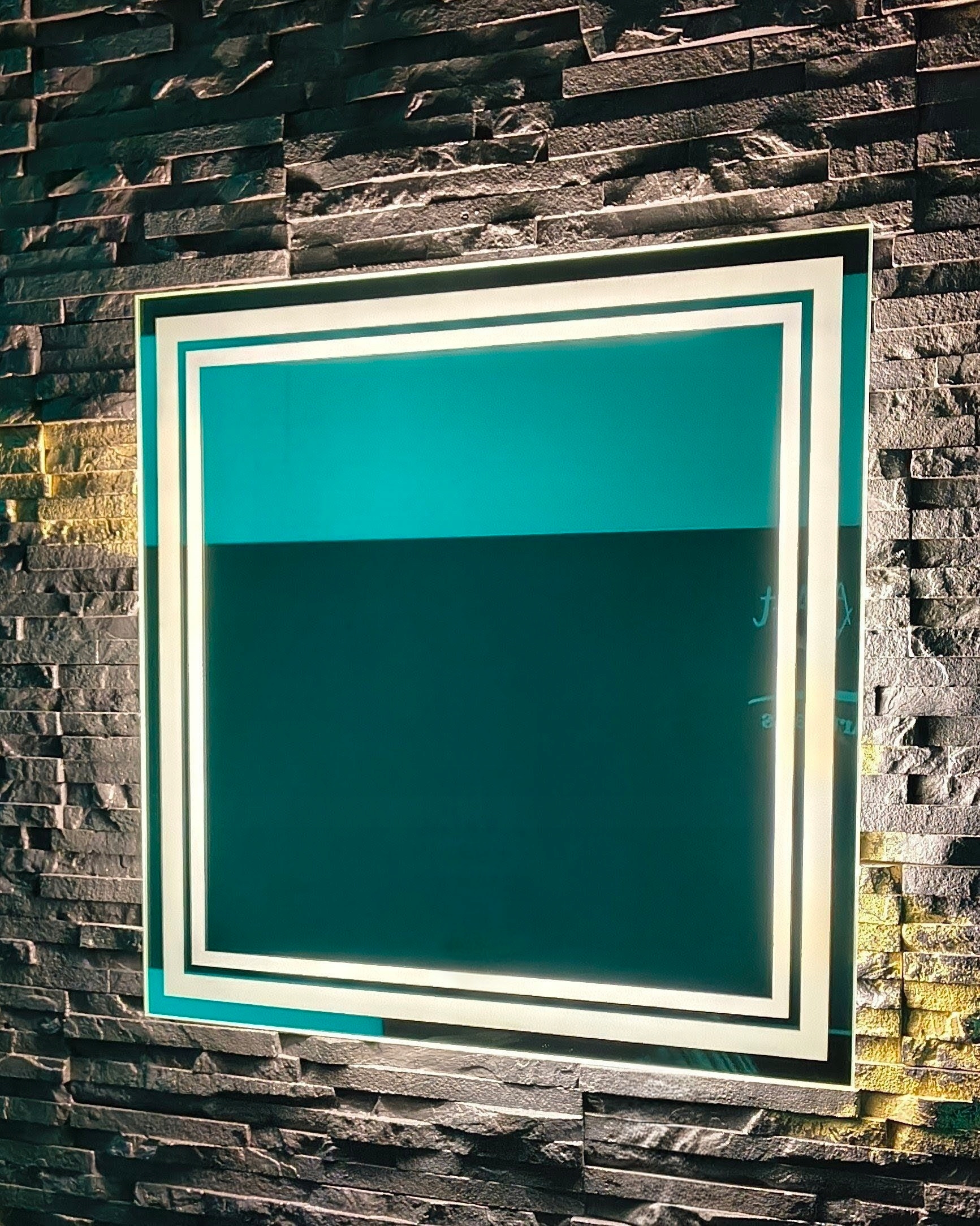 Led zrkadlo 100 x 100 cm Na dotyk Izba, Kúpeľňa, Obývačka, Šatňa