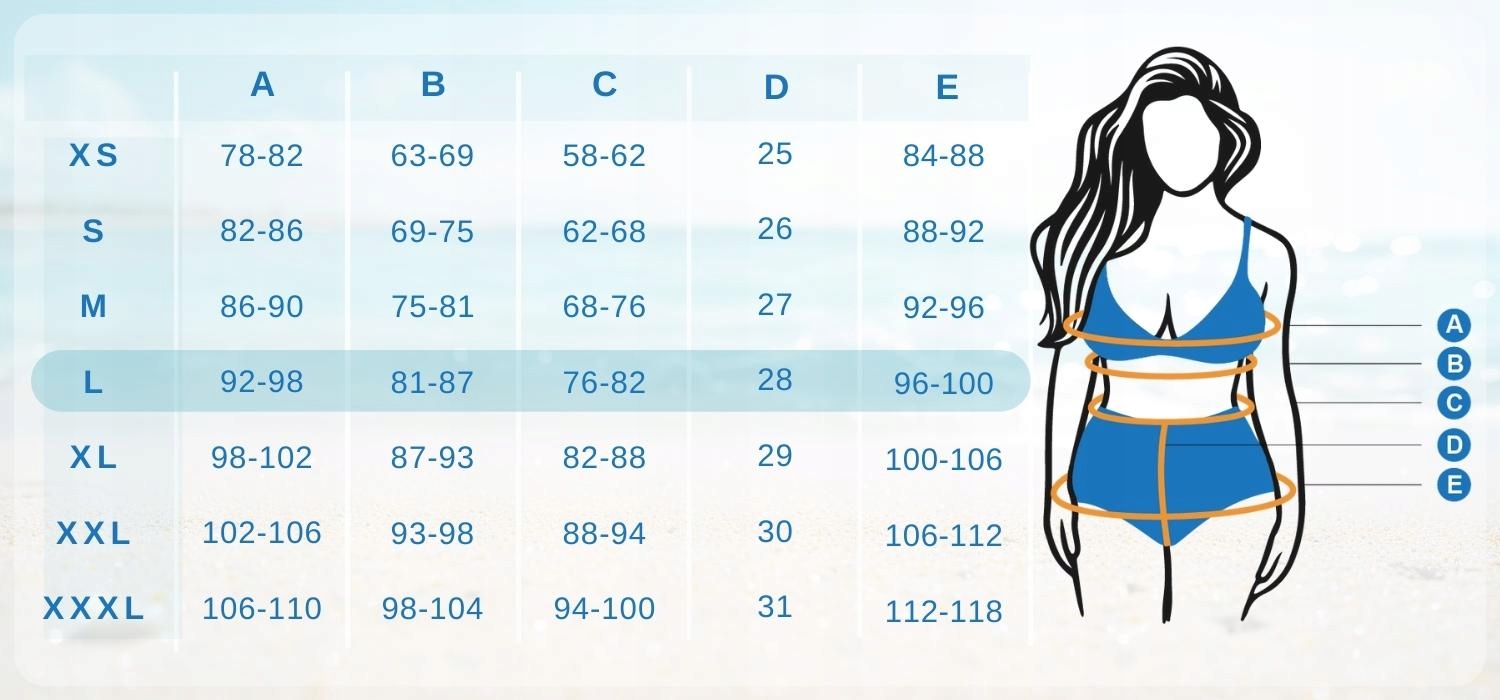 STRÓJ KĄPUIELOWY DWUCZĘŚCIOWY BIKINI WYSOKI STAN L Rodzaj komplet