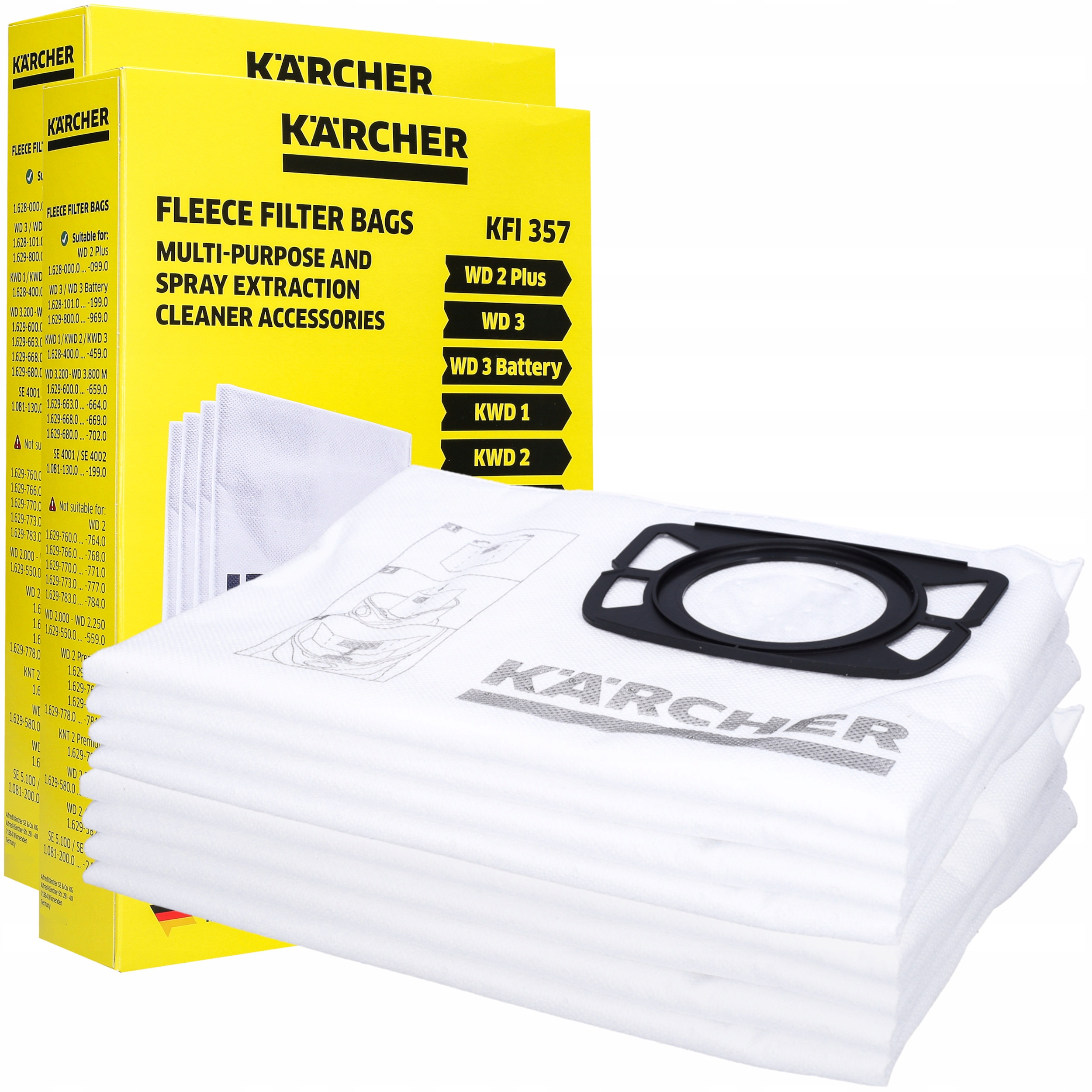 

Karcher Fizelinowe Torebki Filtracyjne 8 Szt.
