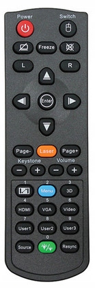 

Pilot zamiennik projektor Optoma EH415e i inne