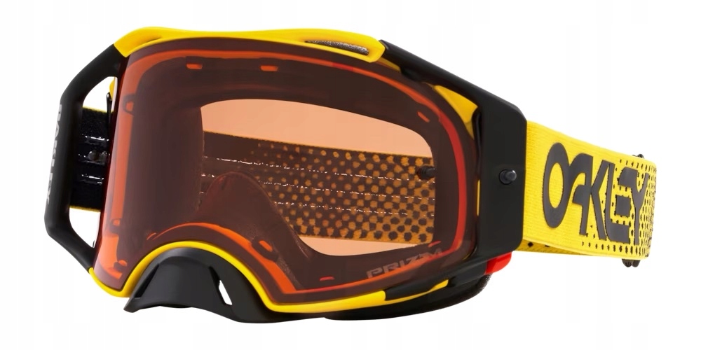 Oakley Airbrake MX Moto Yellow B1B Prizm Bronze Novinka!