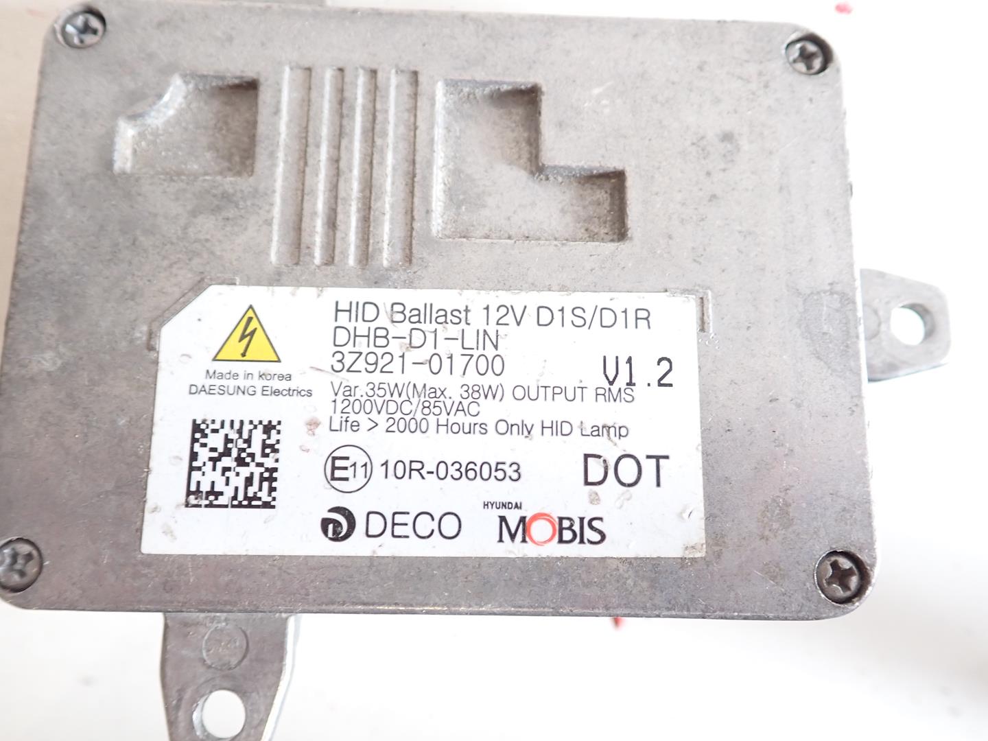control unit module lights HYUNDAI KIA 3Z921-01700