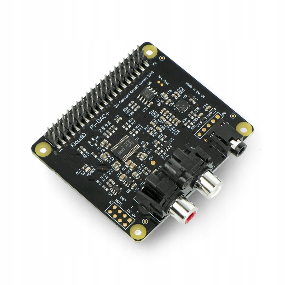 

IQaudIO Dac+ karta dźwiękowa dla Raspberry Pi